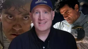 Oscar Isaac Damage Control? Appears With Kevin Feige In Hot Toys Promo