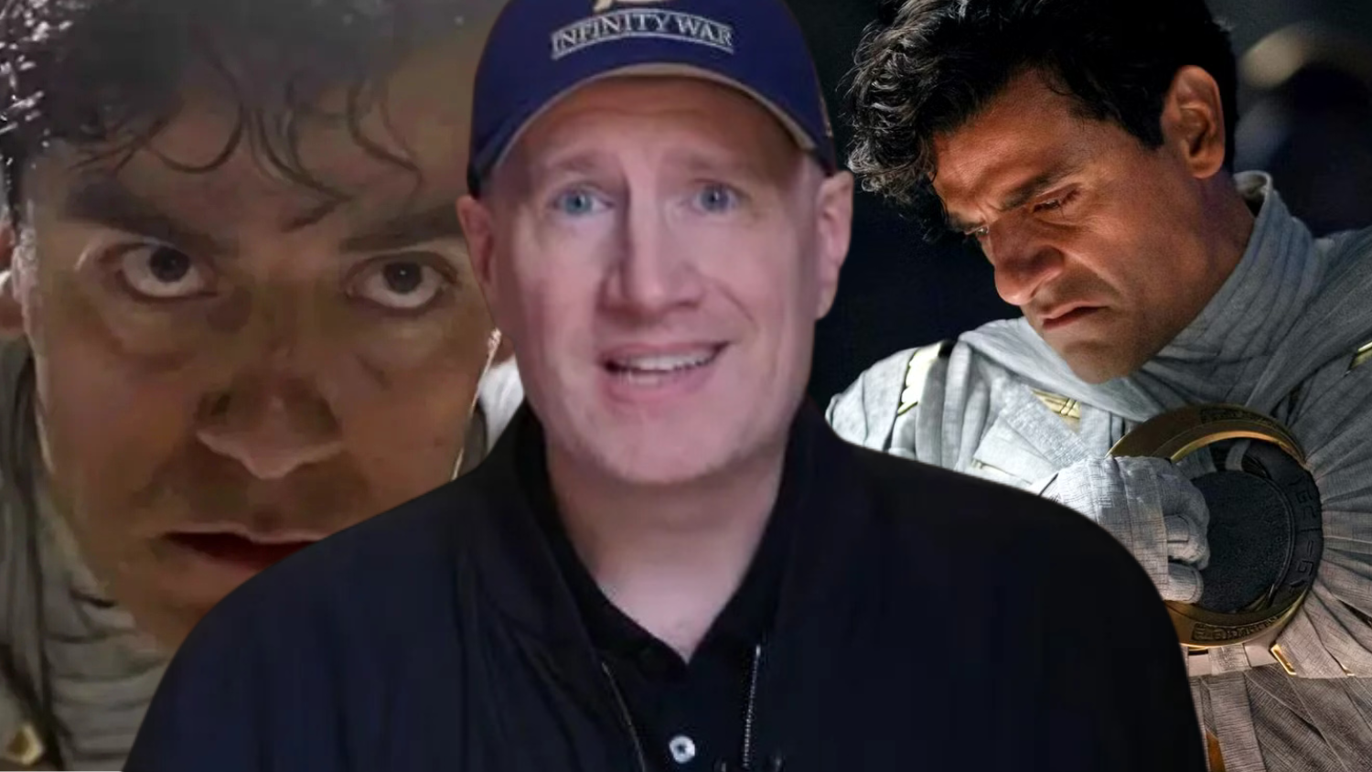 Oscar Isaac Damage Control? Appears With Kevin Feige In Hot Toys Promo