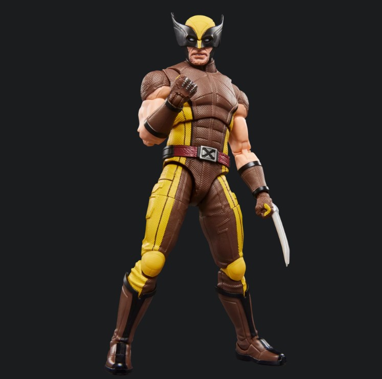 marvel legends deadpool wolverine brown suit marvel legends deadpool wolverine brown suit