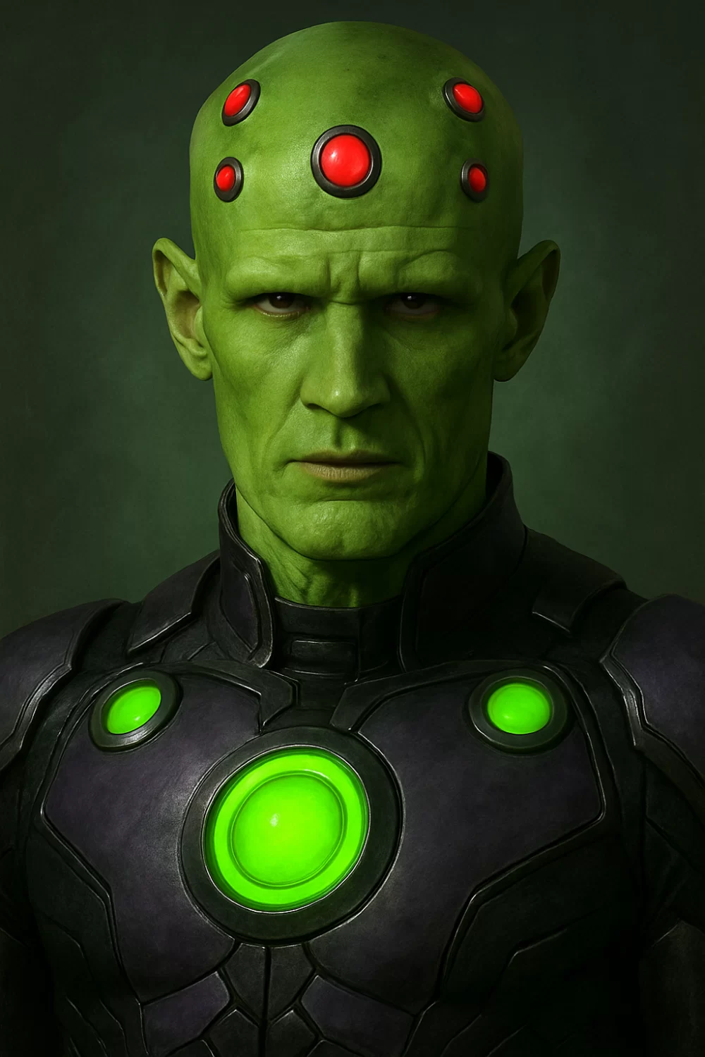 matt smith brainiac man tomorrow fan art