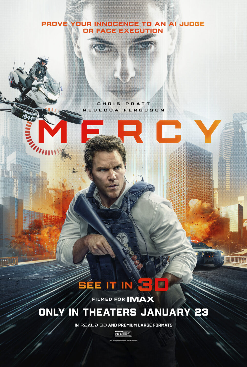 mercy chris pratt poster mercy chris pratt poster