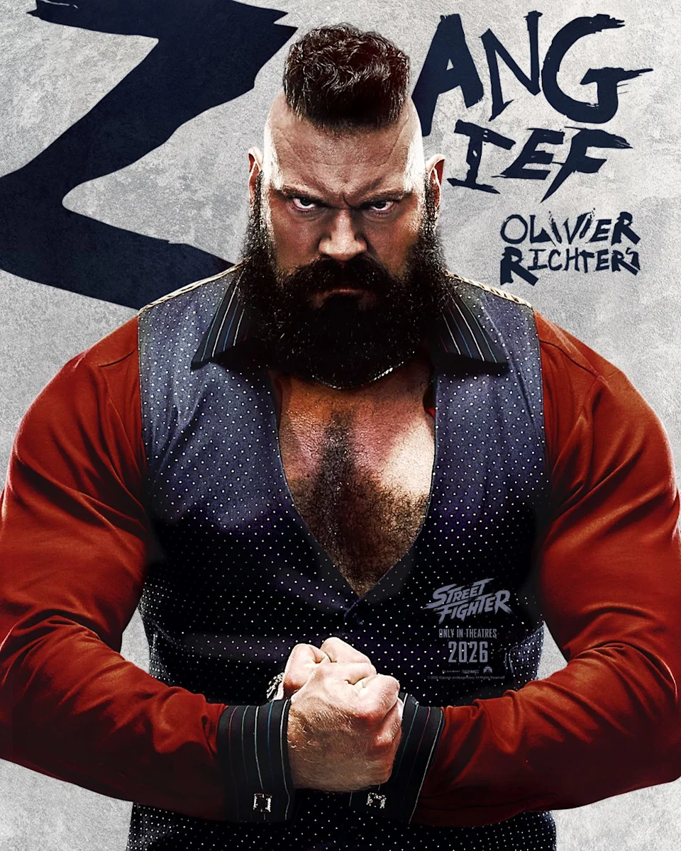 streeet fighter character poster 3