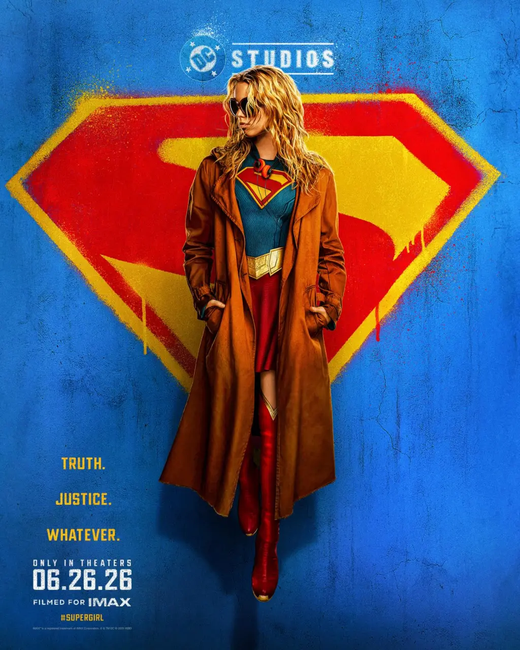 supergirl milly alcock poster
