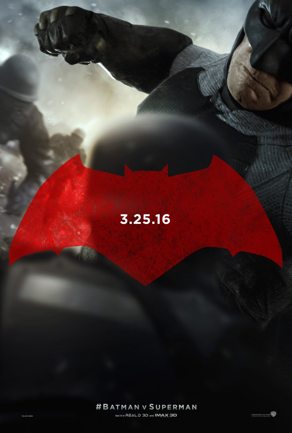 batman vs superman ben affleck poster
