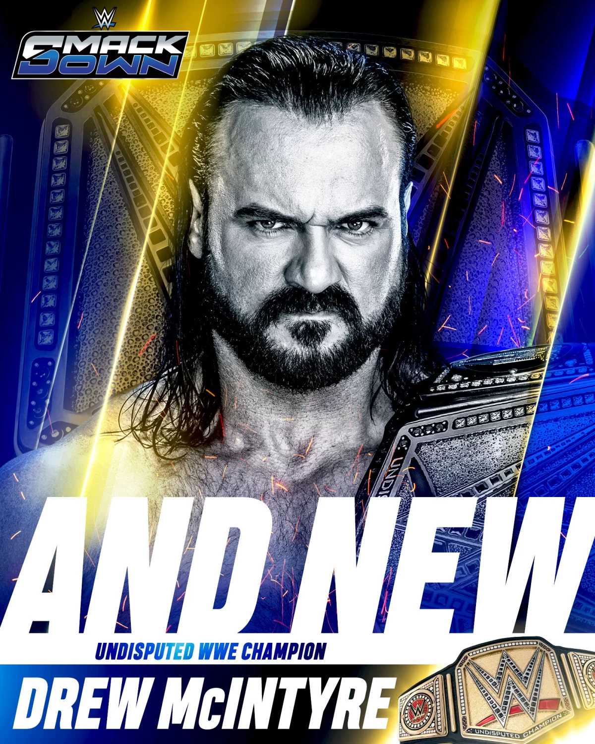 wwe drew mcintyre new wwe champ