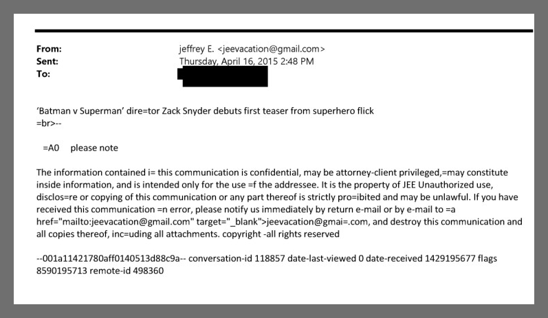 epstein zack snyder batman v superman trailer