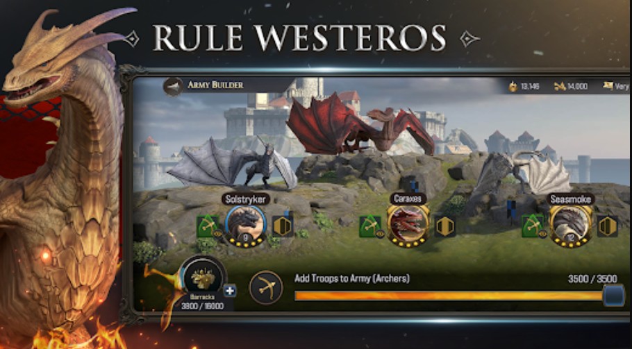 game thrones dragonfire game