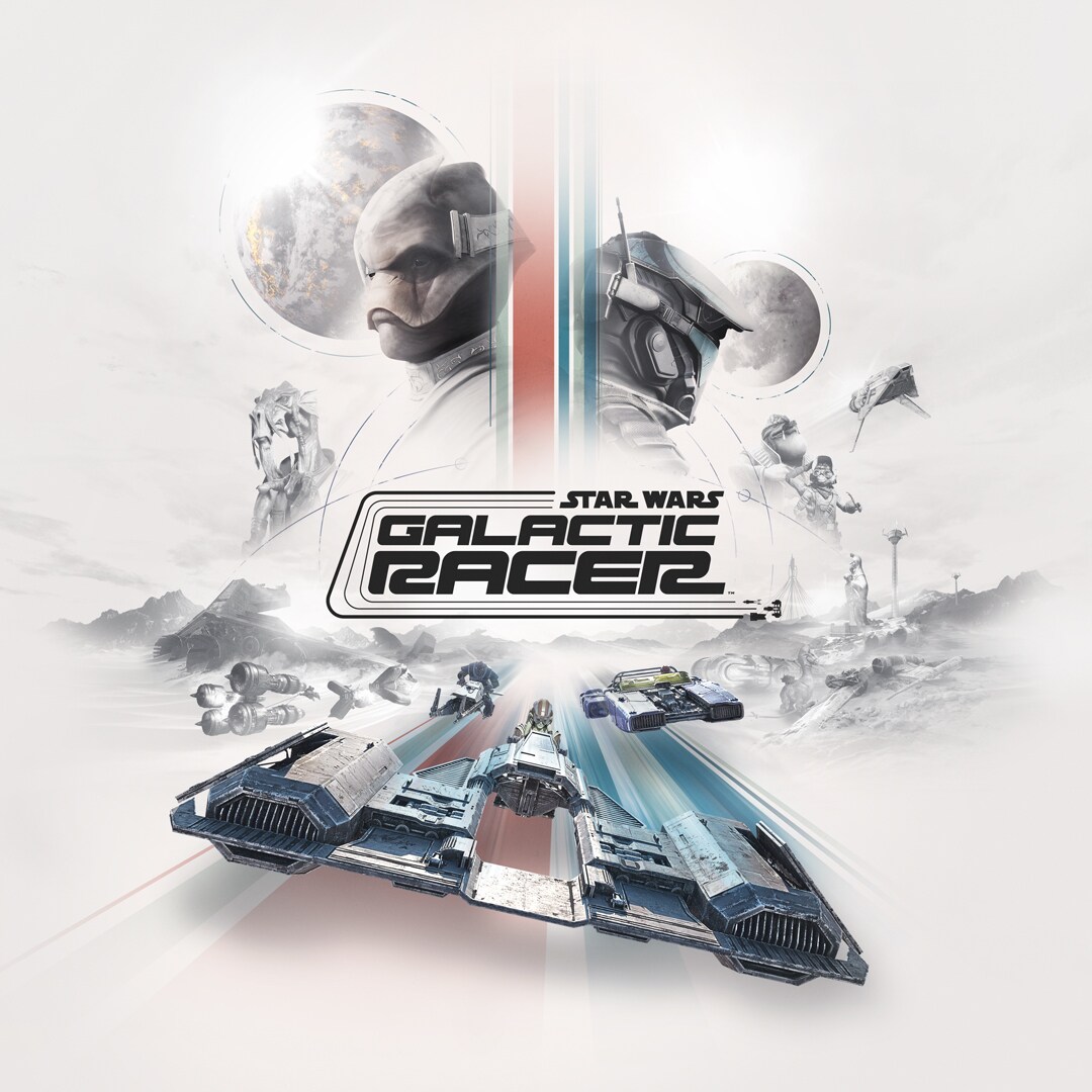 star wars galactic racer poster