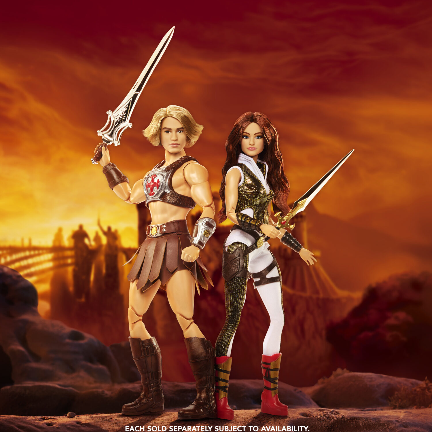 He-Man and Teela Barbie