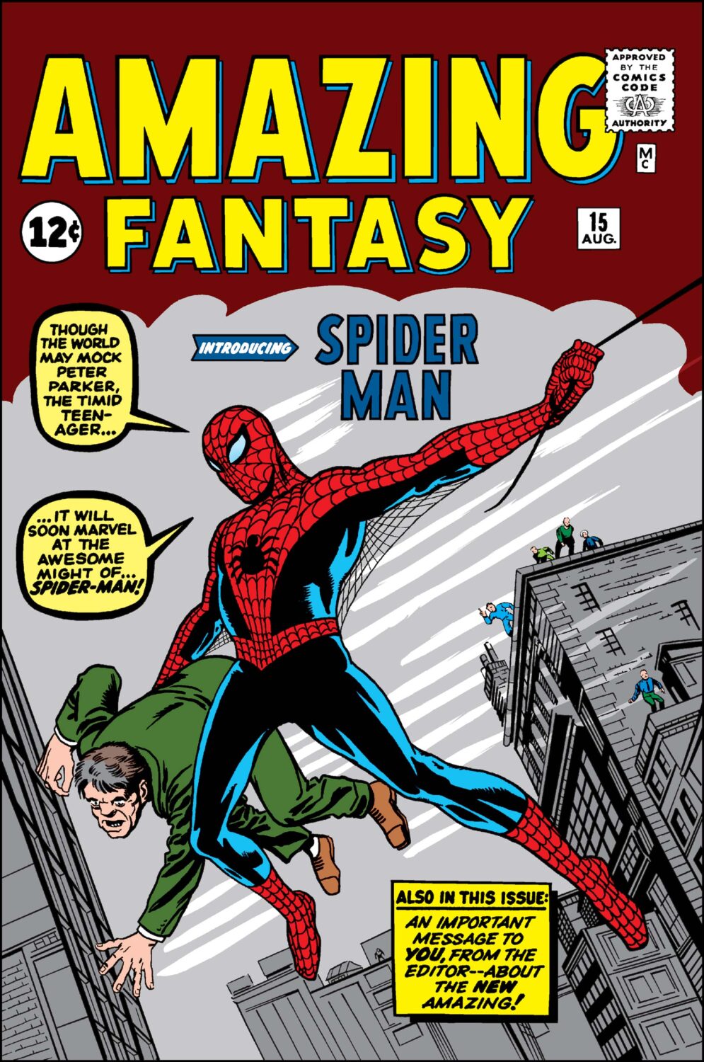 amazing fantasty 15 spider man