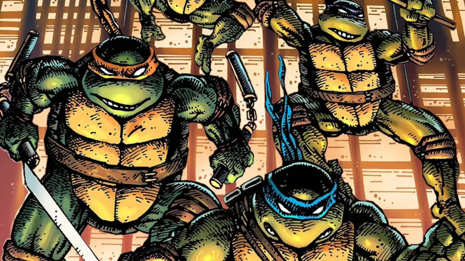 rank Miller Draws TMNT for the First Time for Issue #300