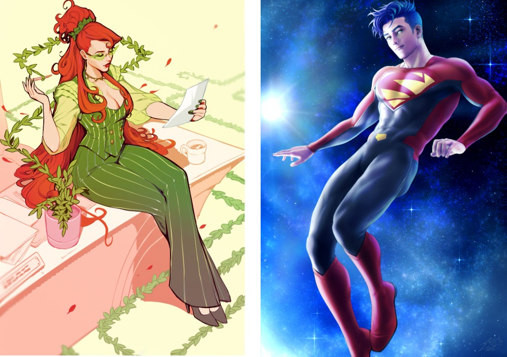 justice league dream girls dc pride v