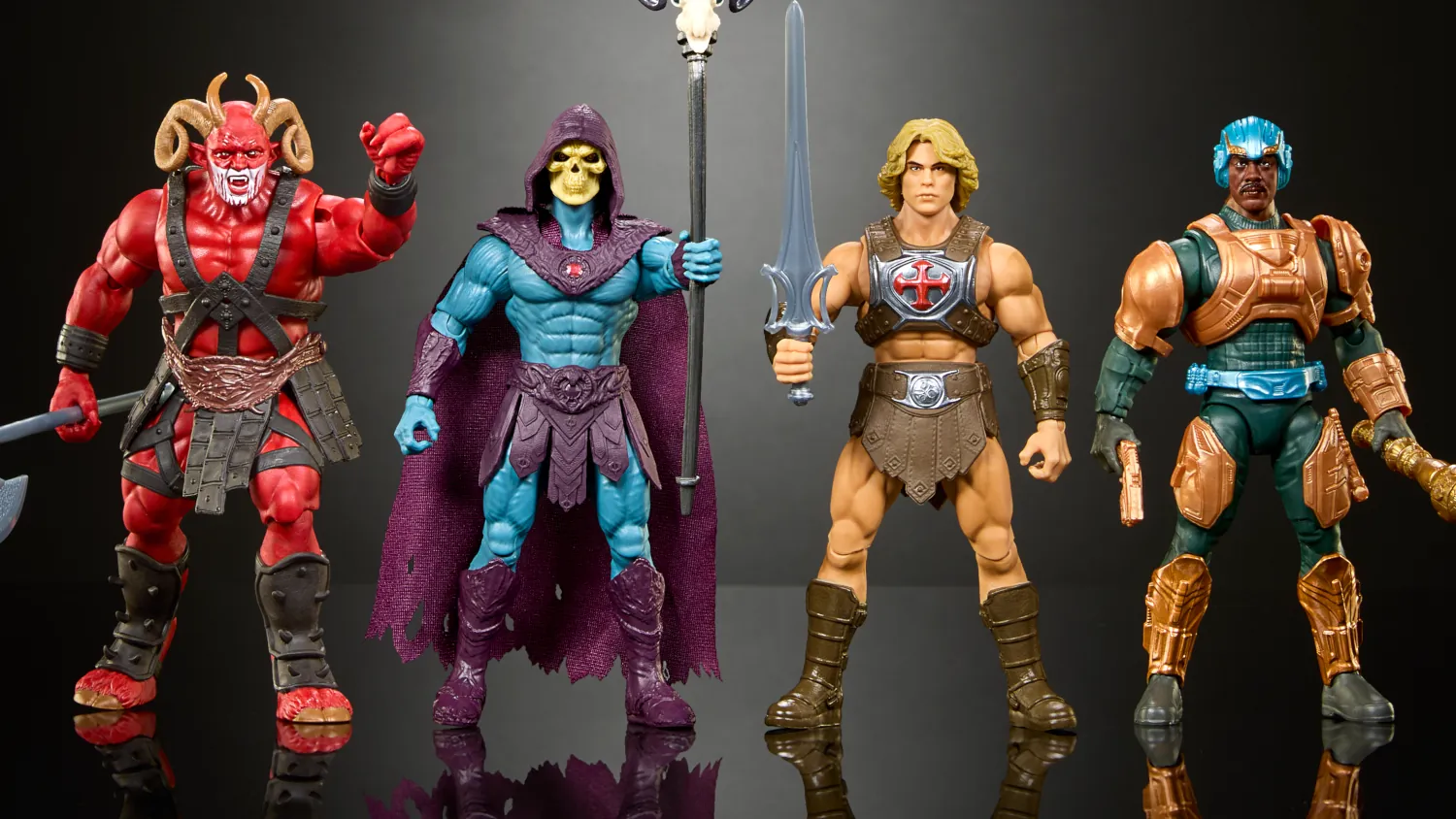 Masters of the Universe Mattel action figures