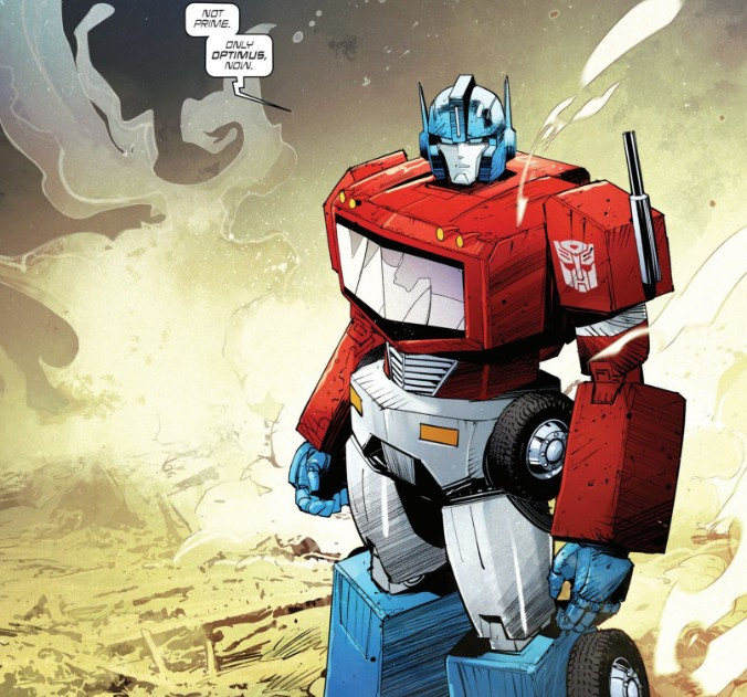 optimus drops prime elita 1