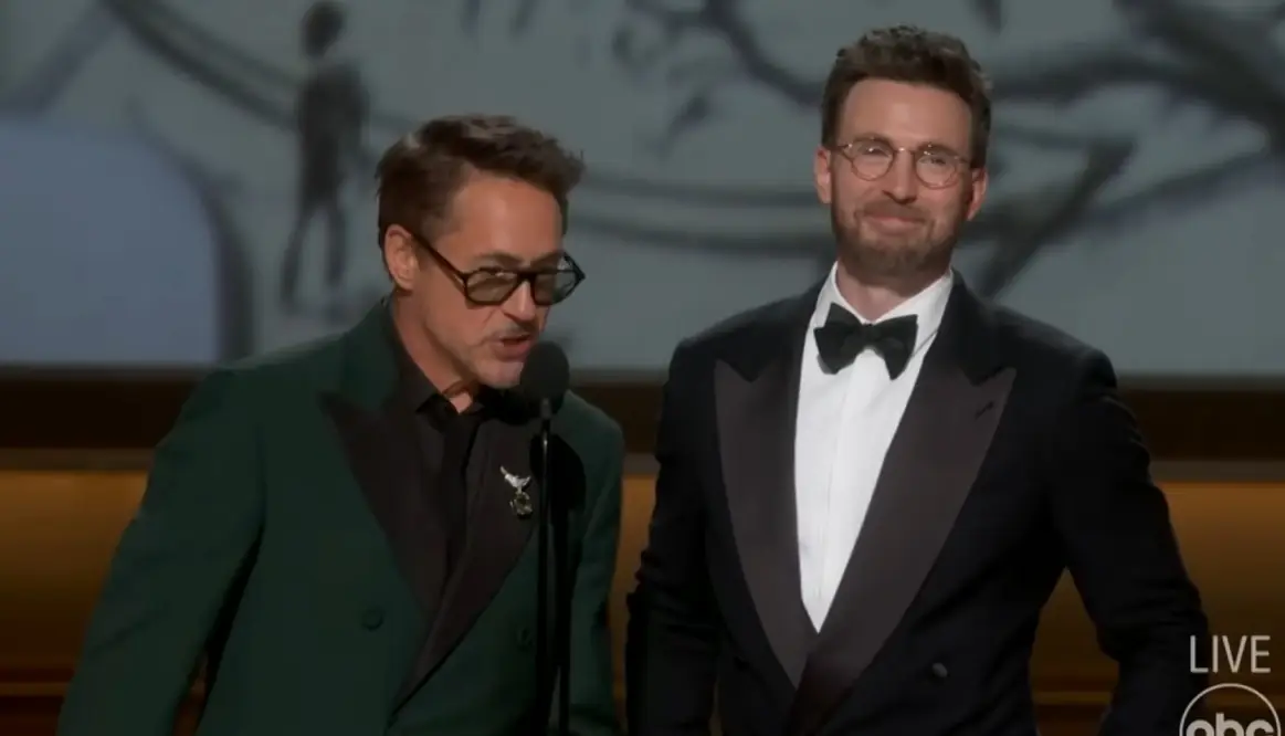 robert downey jr chris evans oscars 1