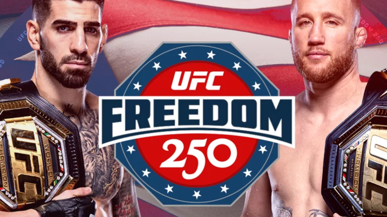 UFC White House Card Announced: Topuria vs. Gaethje Headlines Full Freedom 250 Event