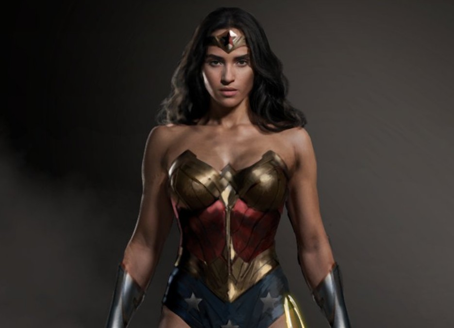 adria arjona wonder woman fan art