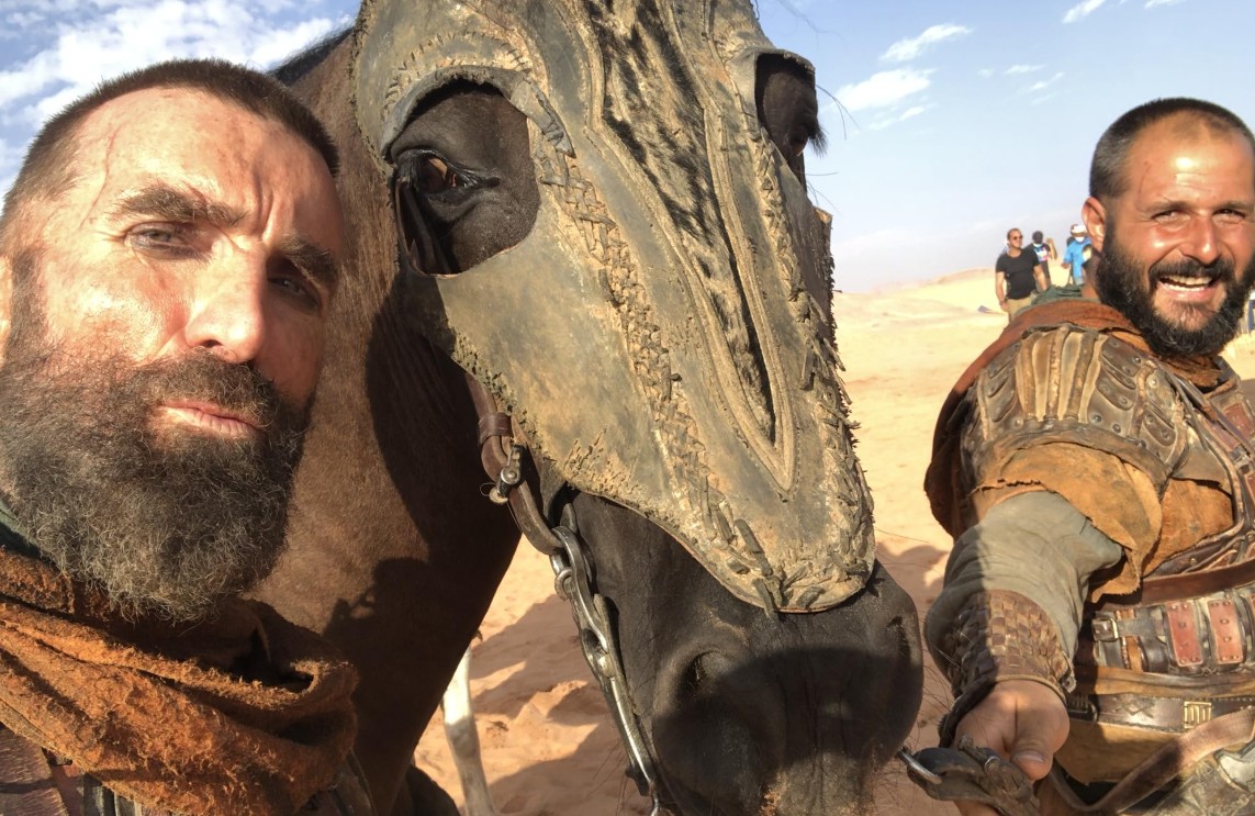 desert warrior production