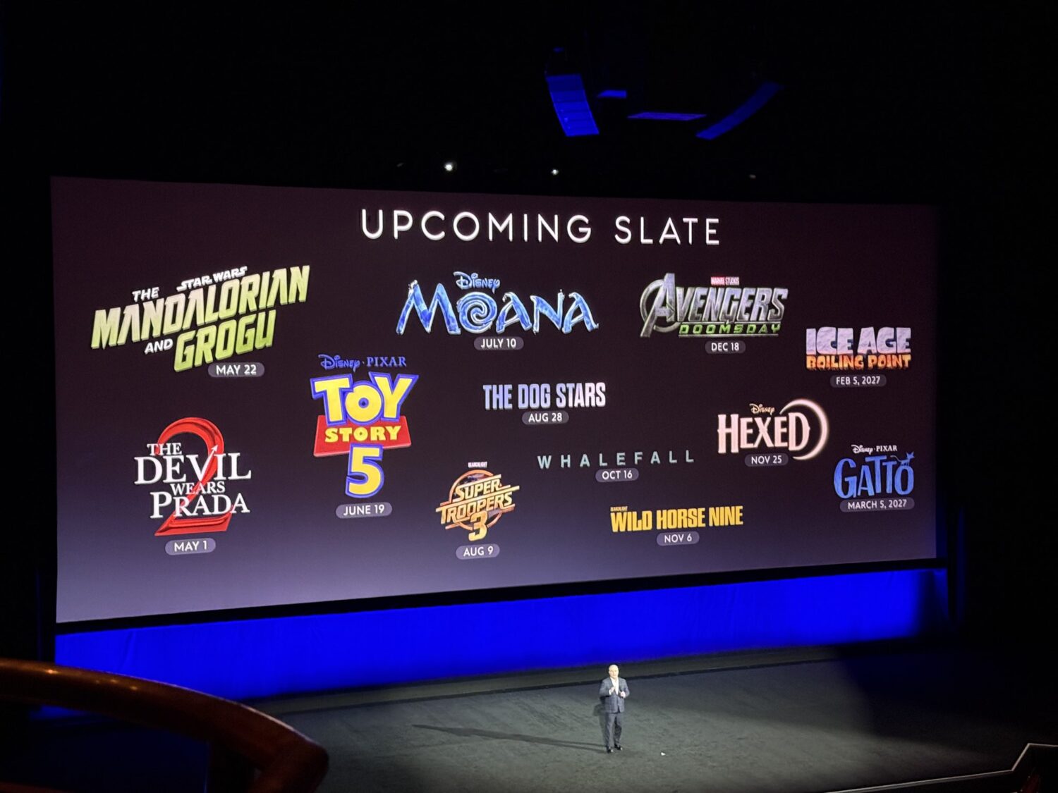 disney upcoming slate avengers doomsday release