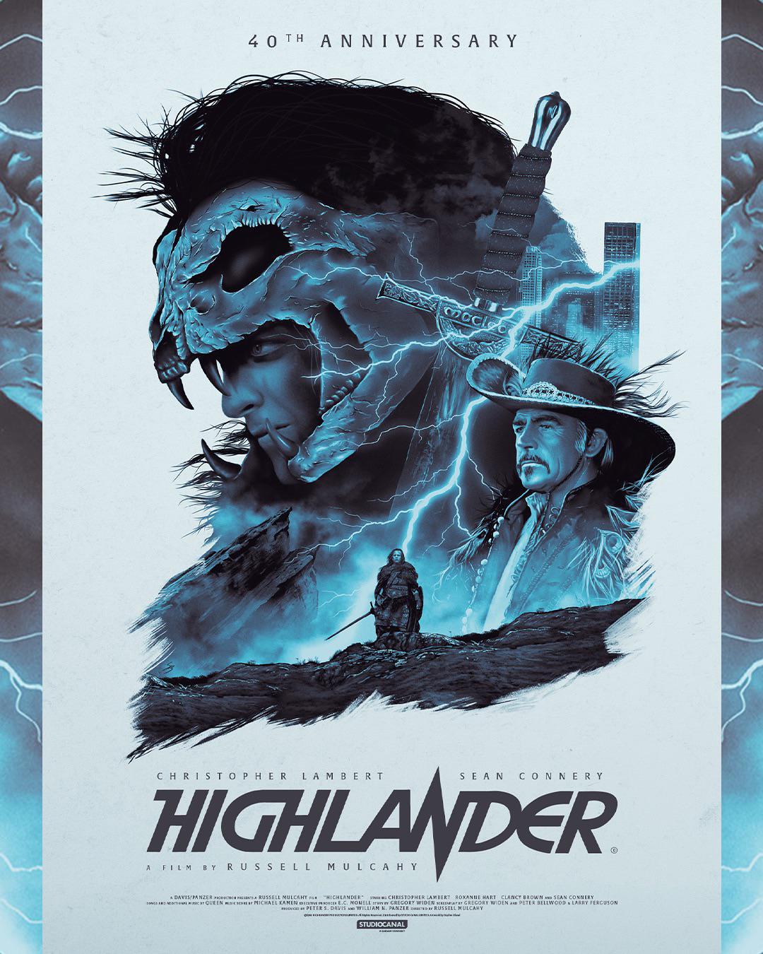 highlander 40th anniversary poster
