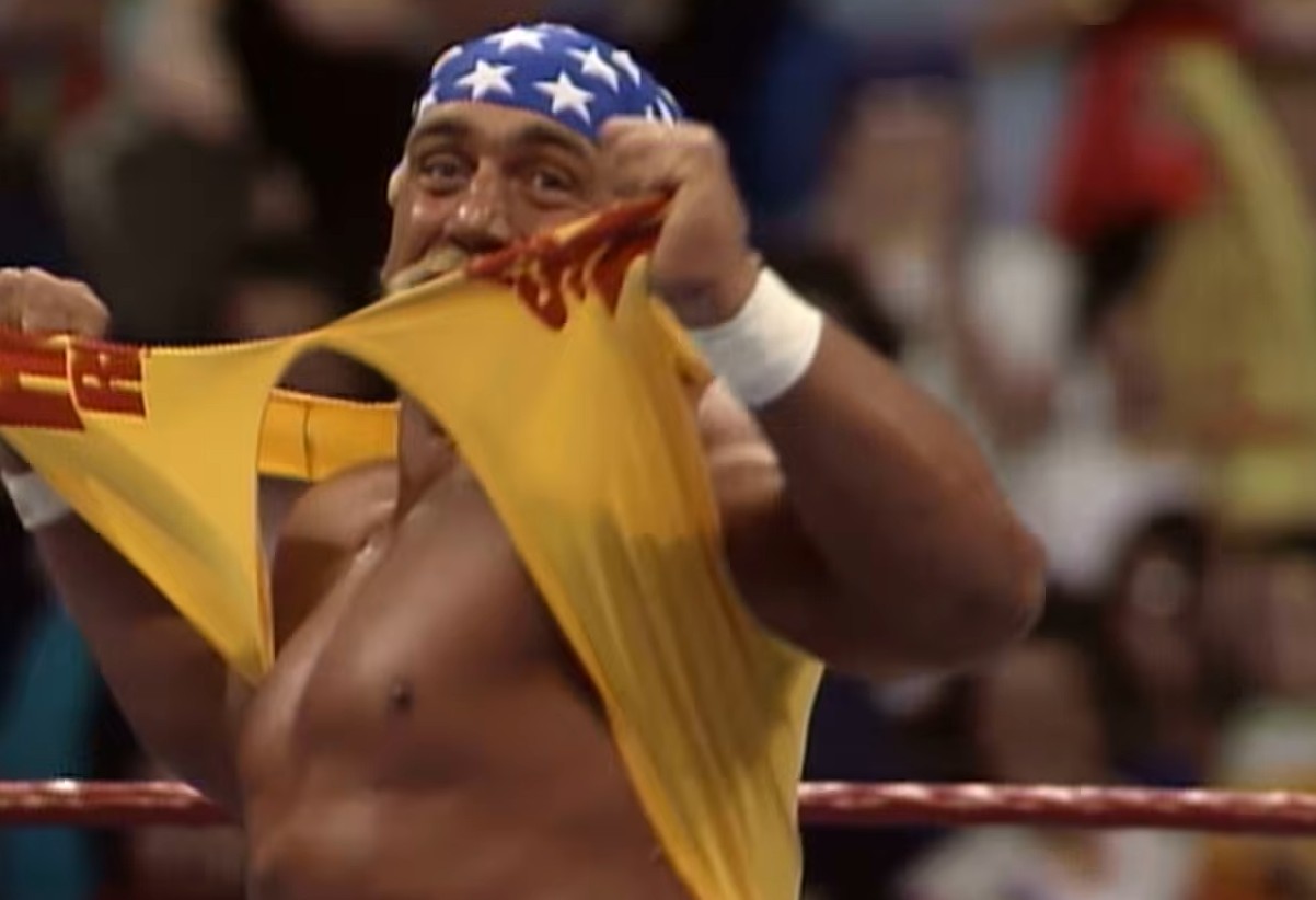 hulk hogan shirt rip