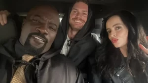 Mike Colter Shares Images With Krysten Ritter And Finn Jones As Heroes For Hire Rumor Heats Up