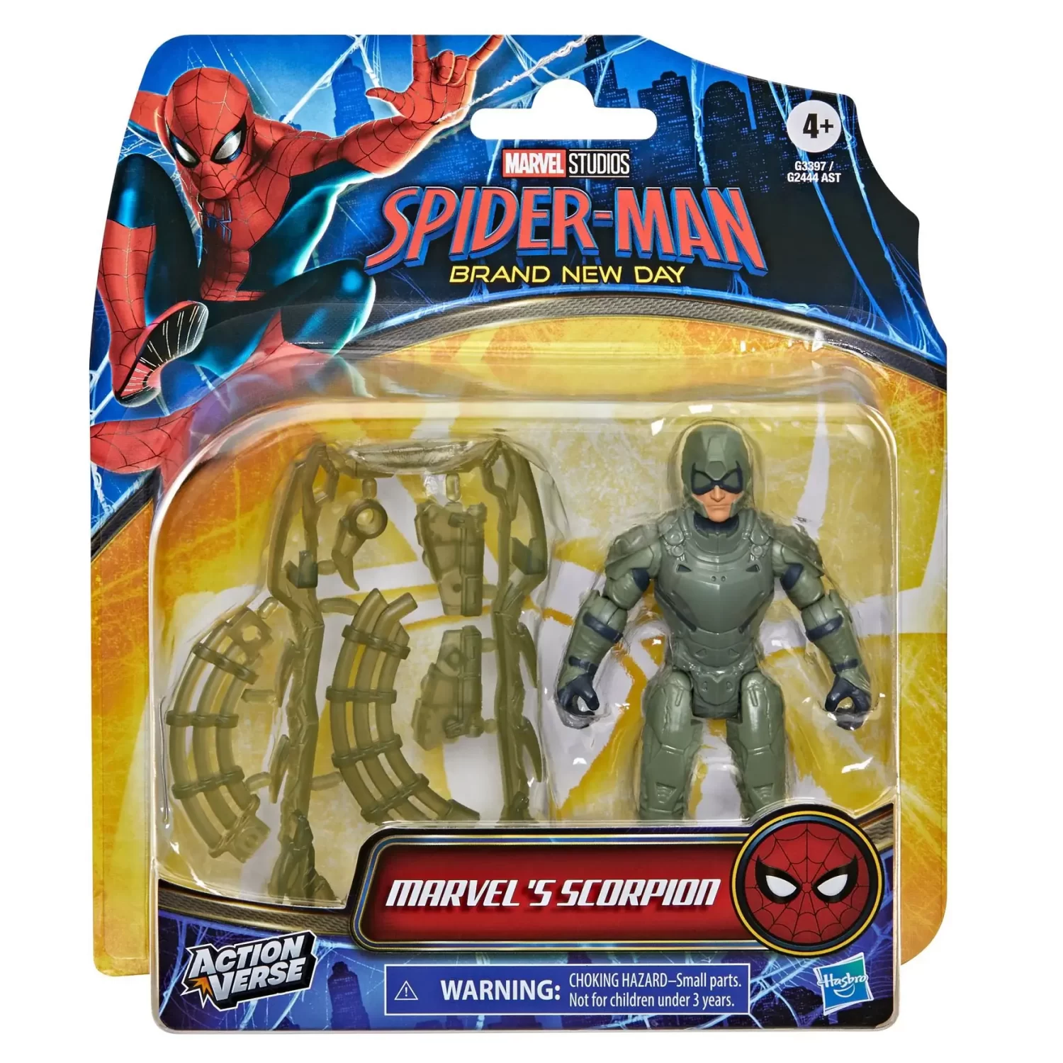 spider man brand new day scorpion action figure 1