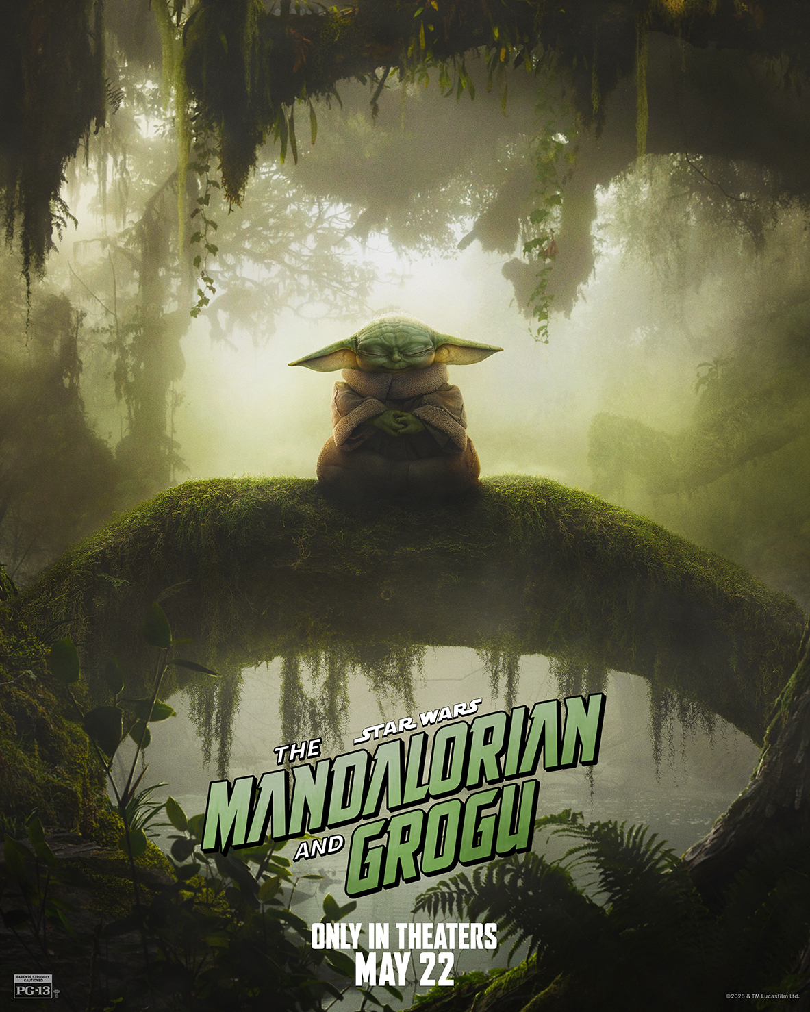 star wars mandalorian poster grogu