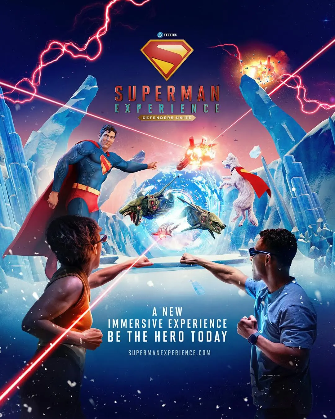 superman experience defenders unite