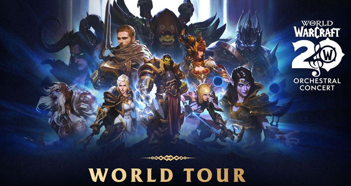 world warcraft concert tour 20 years