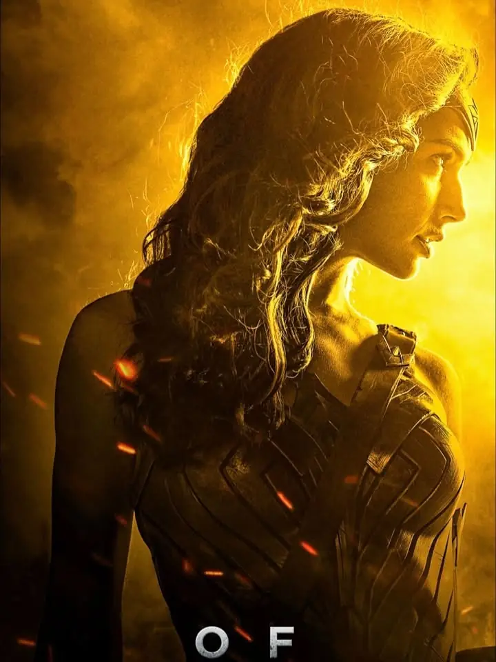 zack snyder gal gadot wonder woman poster dawn of justice