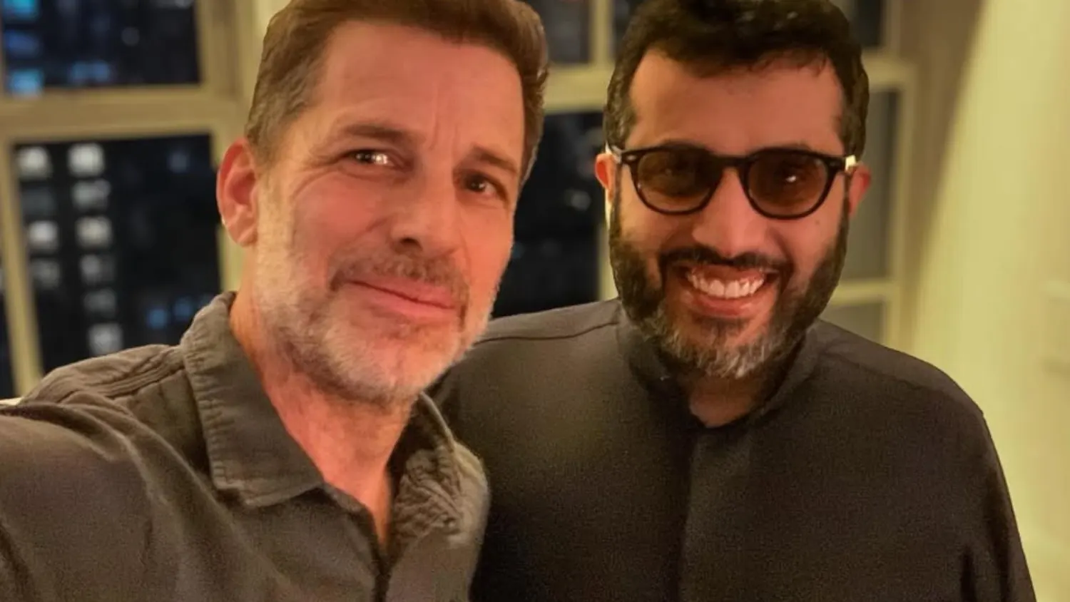 Zack Snyder Posts New Photo With Turki Alalshikh As Brawler & SnyderVerse Buzz Grows