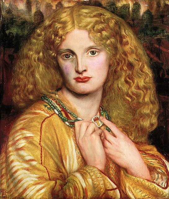 Dante Gabriel Rossetti Helen Of Troy