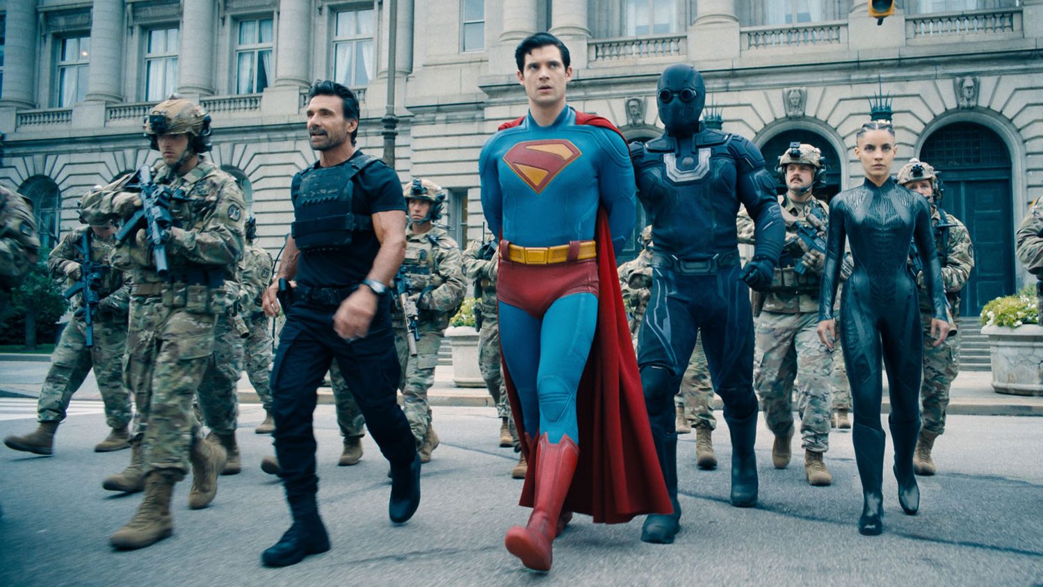 Frank Grillo Superman Movie Scene
