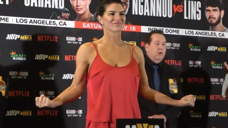 Gina Carano Reveals 100-Pound Weight Loss Ahead Of Ronda Rousey Fight