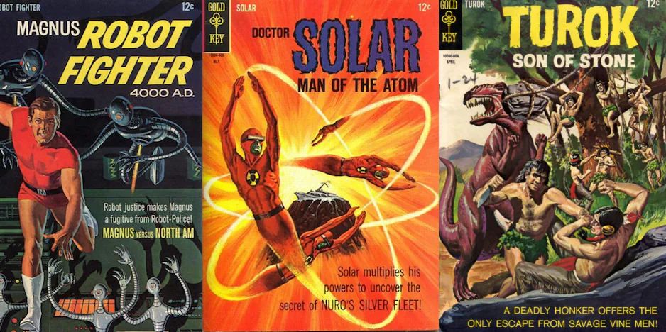 Gold Key Characters Magnus Solar Turok