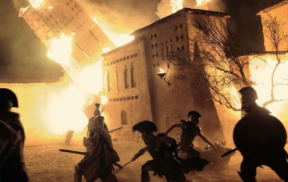Odyssey Scene Fire Nolan
