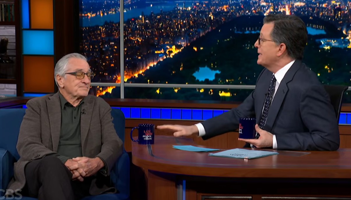Robert De Nrio Stephen Colbert