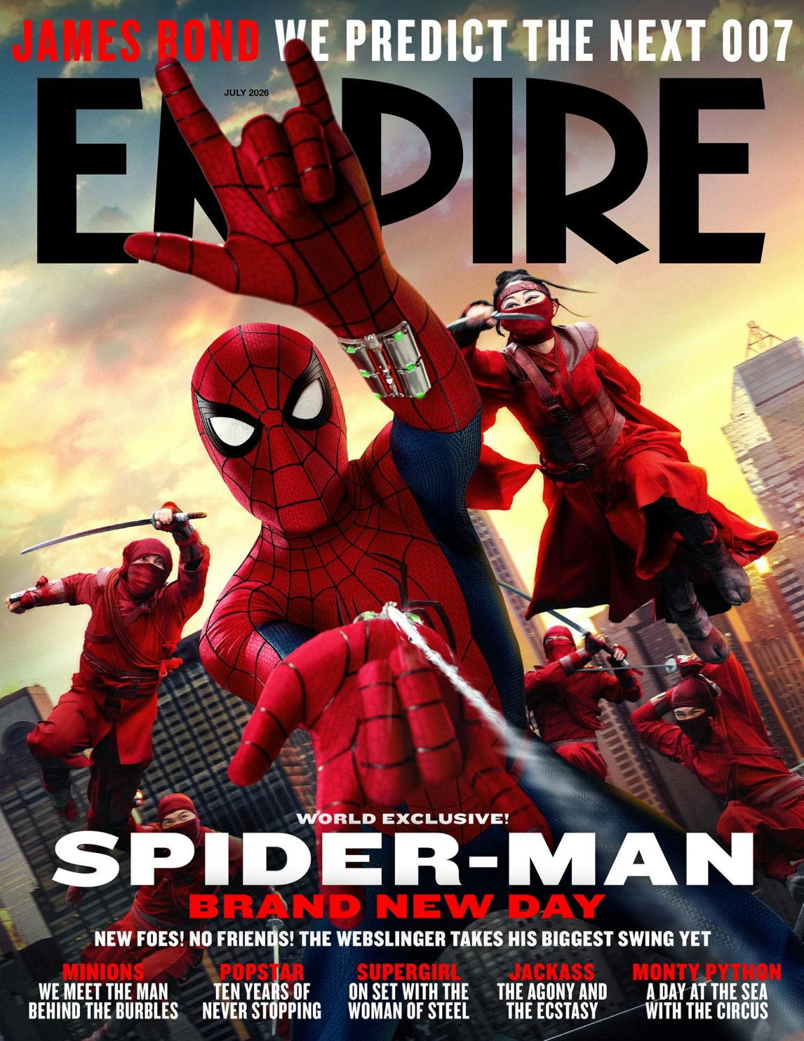 Spider Man Bnd July Emp Cover