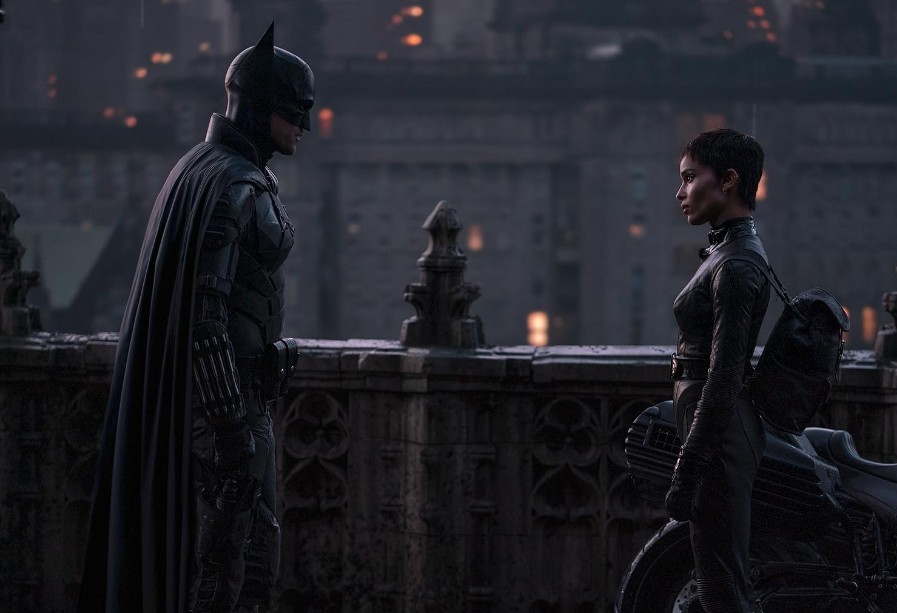 The Batman Robert Pattinson Catwoman Zoe Kravitz