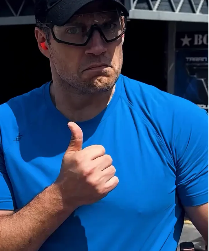 Zack Snyder Henry Cavill Gun Range